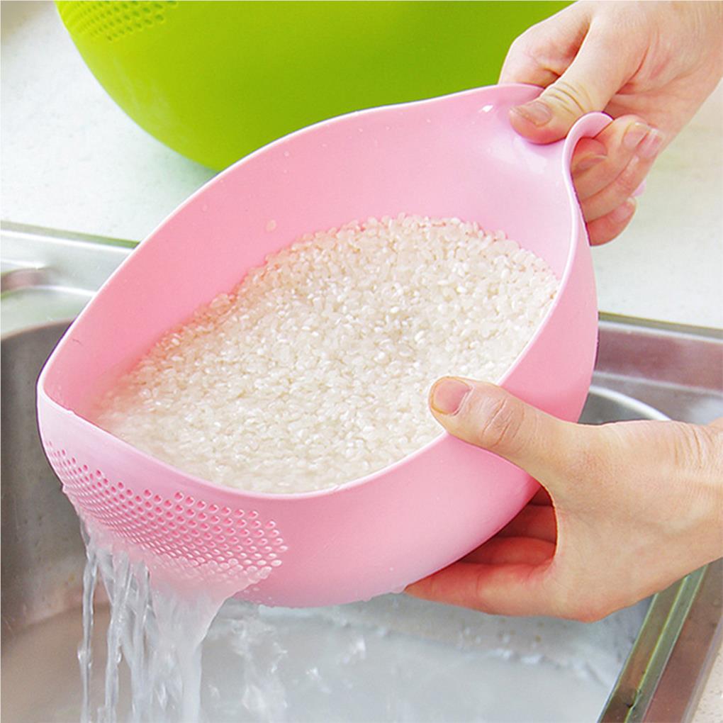 Kitchen Gadgets Rice Filter - New Portable Food Grade Plastic Rice