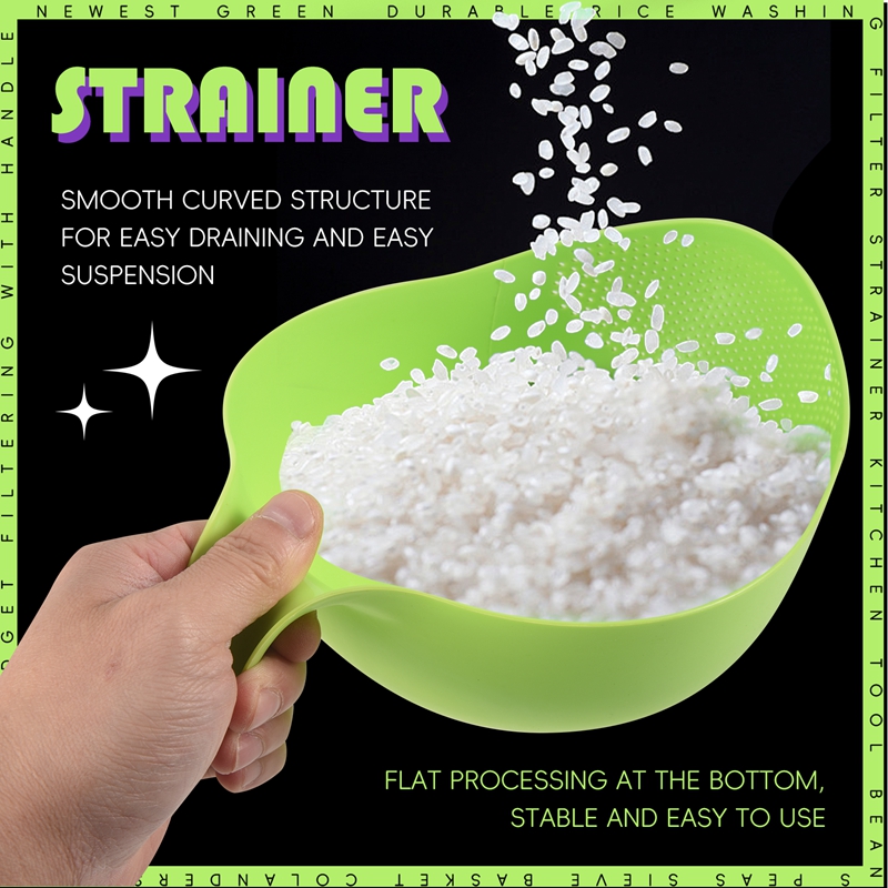 Kitchen Gadgets Rice Filter - Durable Rice Washing Filter Strainer Kitchen