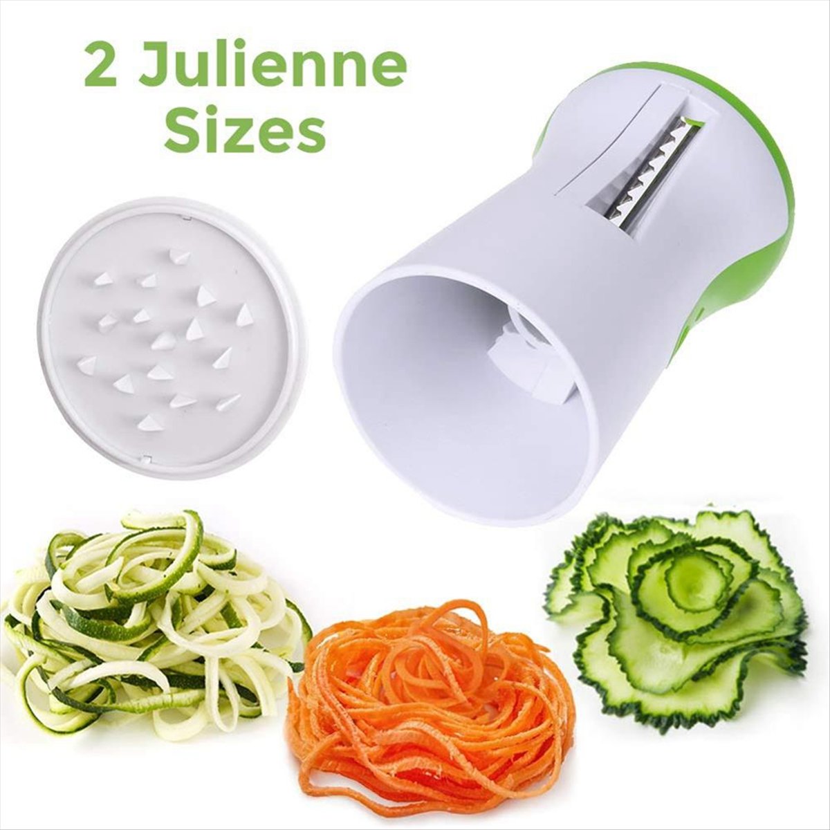 Spiralizer Vegetable Noodle - KSOL Heavy Duty Spiralizer Vegetable Slicer