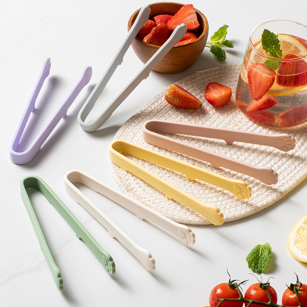 Kitchen Gadgets Oxo - Cute Cat Paw Silicone Food Tongs