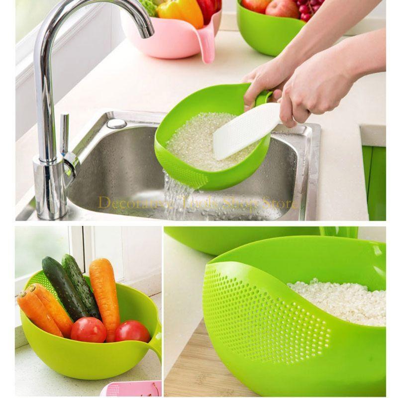 Kitchen Gadgets Rice Filter - QX2E Rice Vegetable Fruit Beans Peas