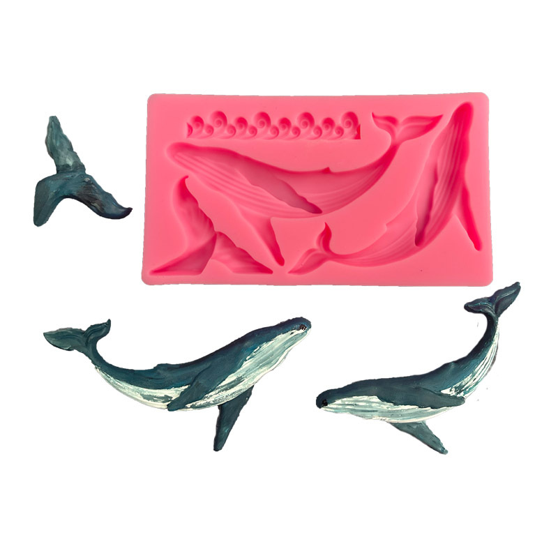 Kitchen Gadgets Oxo - DIY Whale Silicone Mold Ocean Series