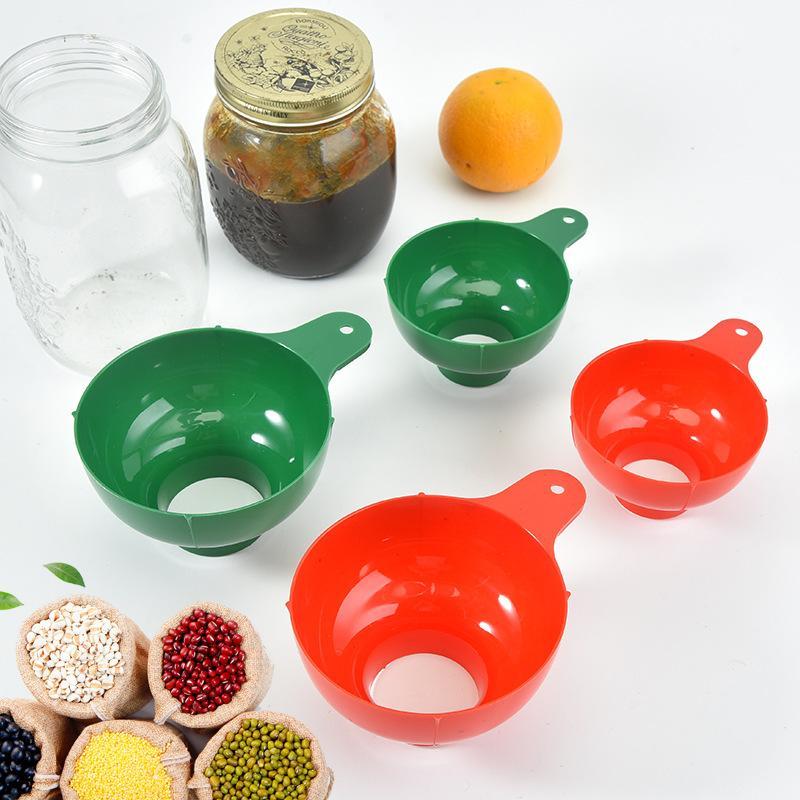 Kitchen Gadgets Popular - 2Pcs/set High-end Wide Mouth Funnel Plastic