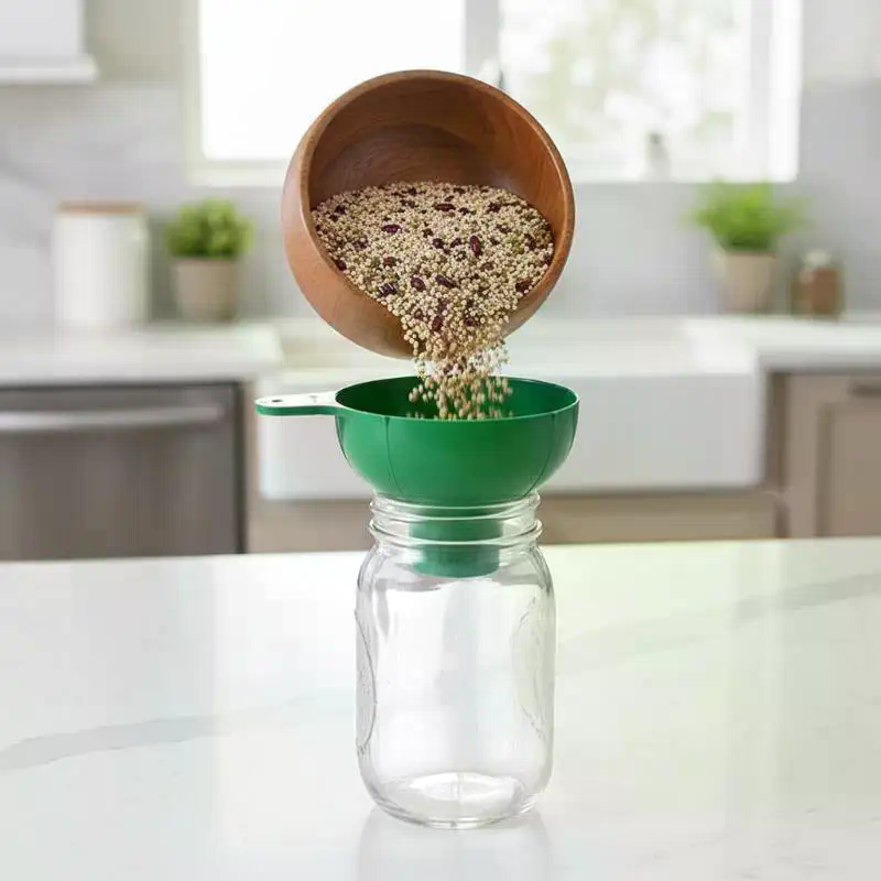Kitchen Gadgets Popular - 2pcs/set Wide Mouth Funnel Plastic Popular
