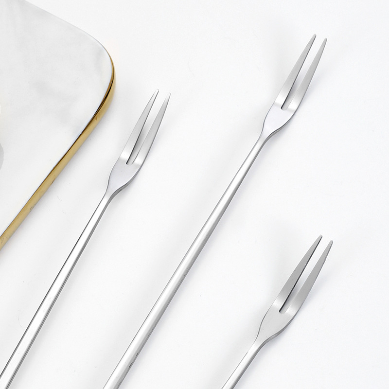 Kitchen Gadgets Needed - 2Pcs Long Handle Stainless Steel Pickle