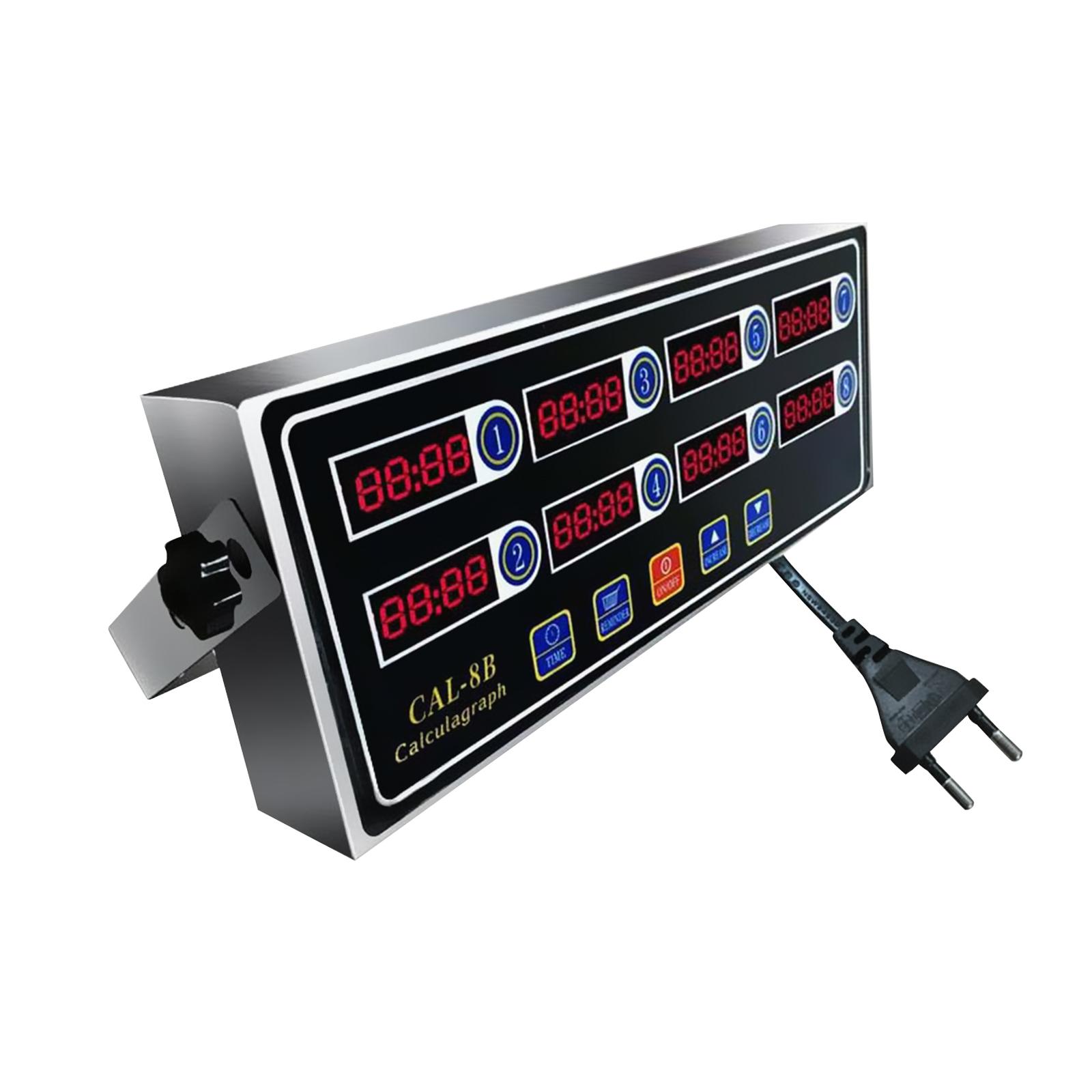 Kitchen Timer Digital - Commercial 8 Channels Digital Kitchen Timer