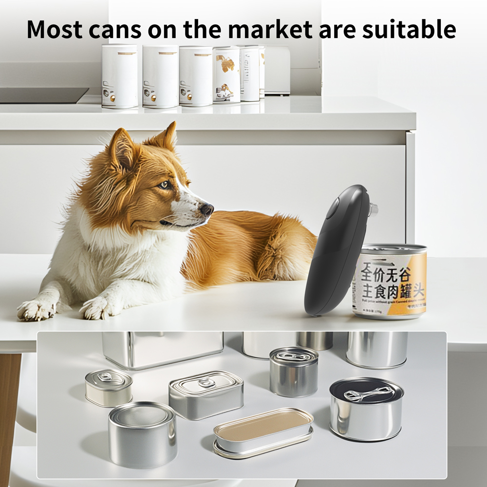 Electric Can Opener - Compact Automatic Electric Can Opener -