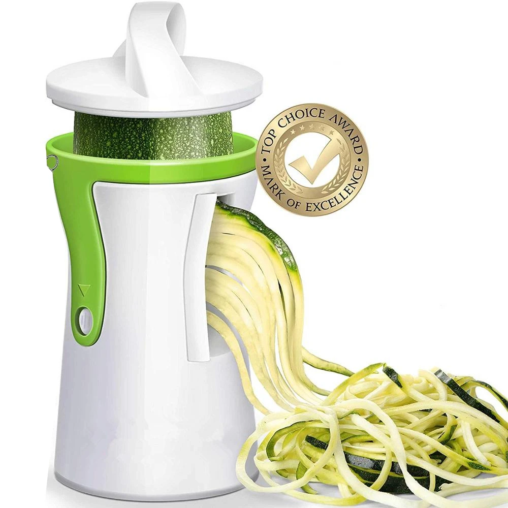 Spiralizer Vegetable Noodle - Heavy Duty Vegetable Spiralizer Slicer Portable