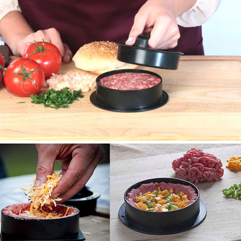Round Hamburger Presses Burger - огляд і ціна Kitchen Helper Gadgets