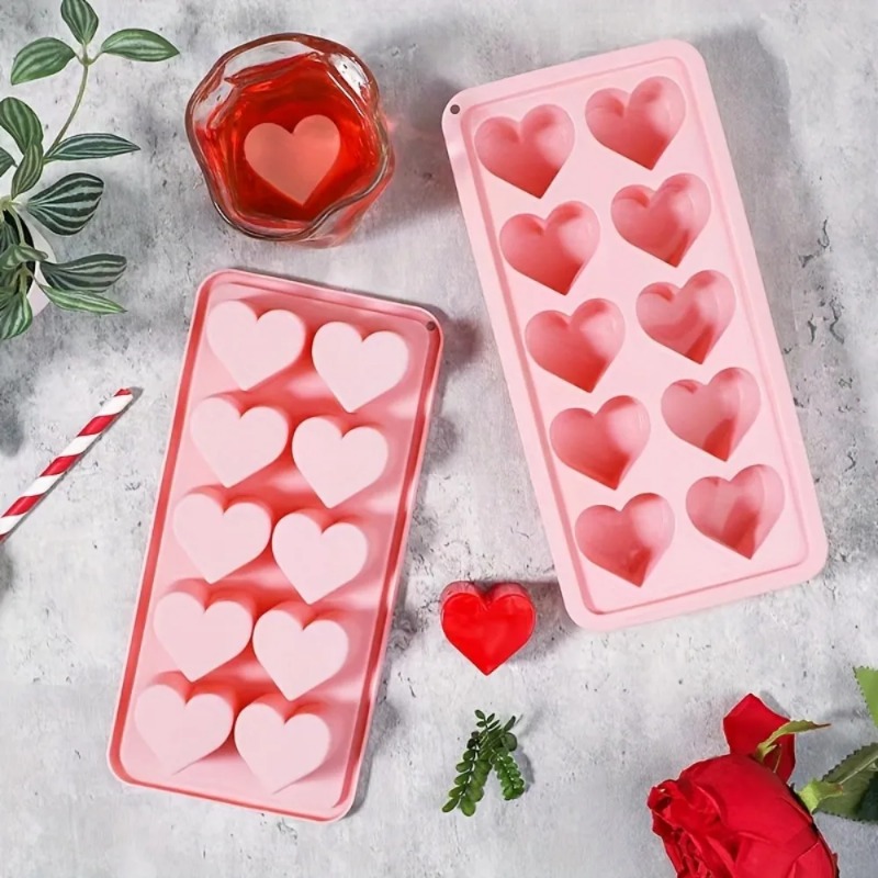 1pcs Heart-shaped Ice Cube Mol - огляд і ціна Kitchen Gadgets Needed