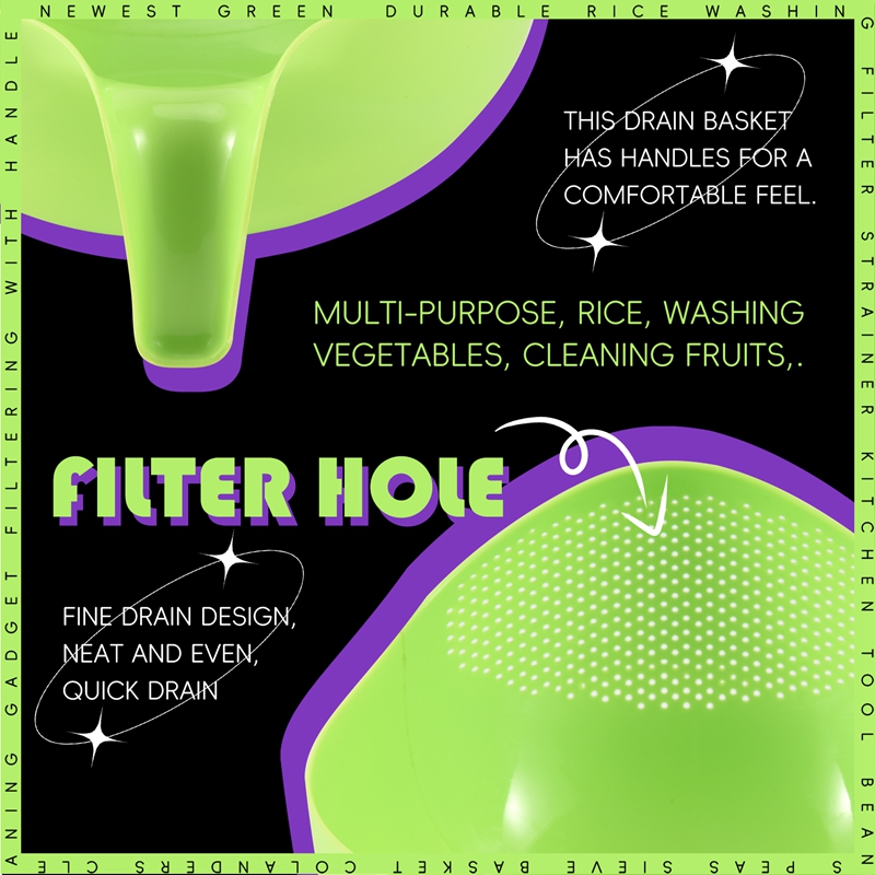 Durable Rice Washing Filter St - огляд і ціна Kitchen Gadgets Rice Filter