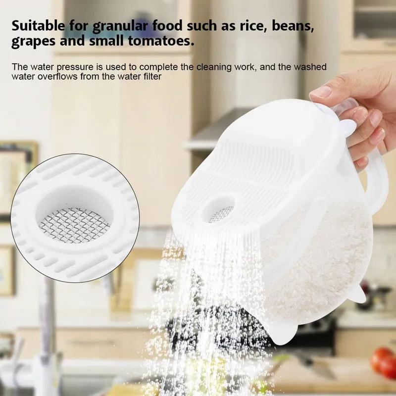 Quick Automatic Rice Washer Be - огляд і ціна Kitchen Gadgets Rice Filter