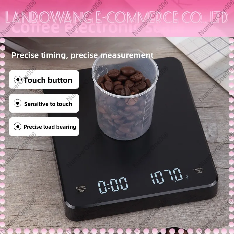 Rechargeable Coffee Scale 3kg/ - огляд і ціна Kitchen Timer Digital