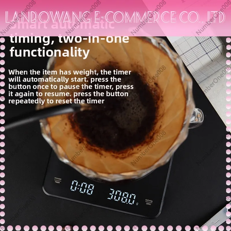 Rechargeable Coffee Scale 3kg/ - огляд і ціна Kitchen Timer Digital