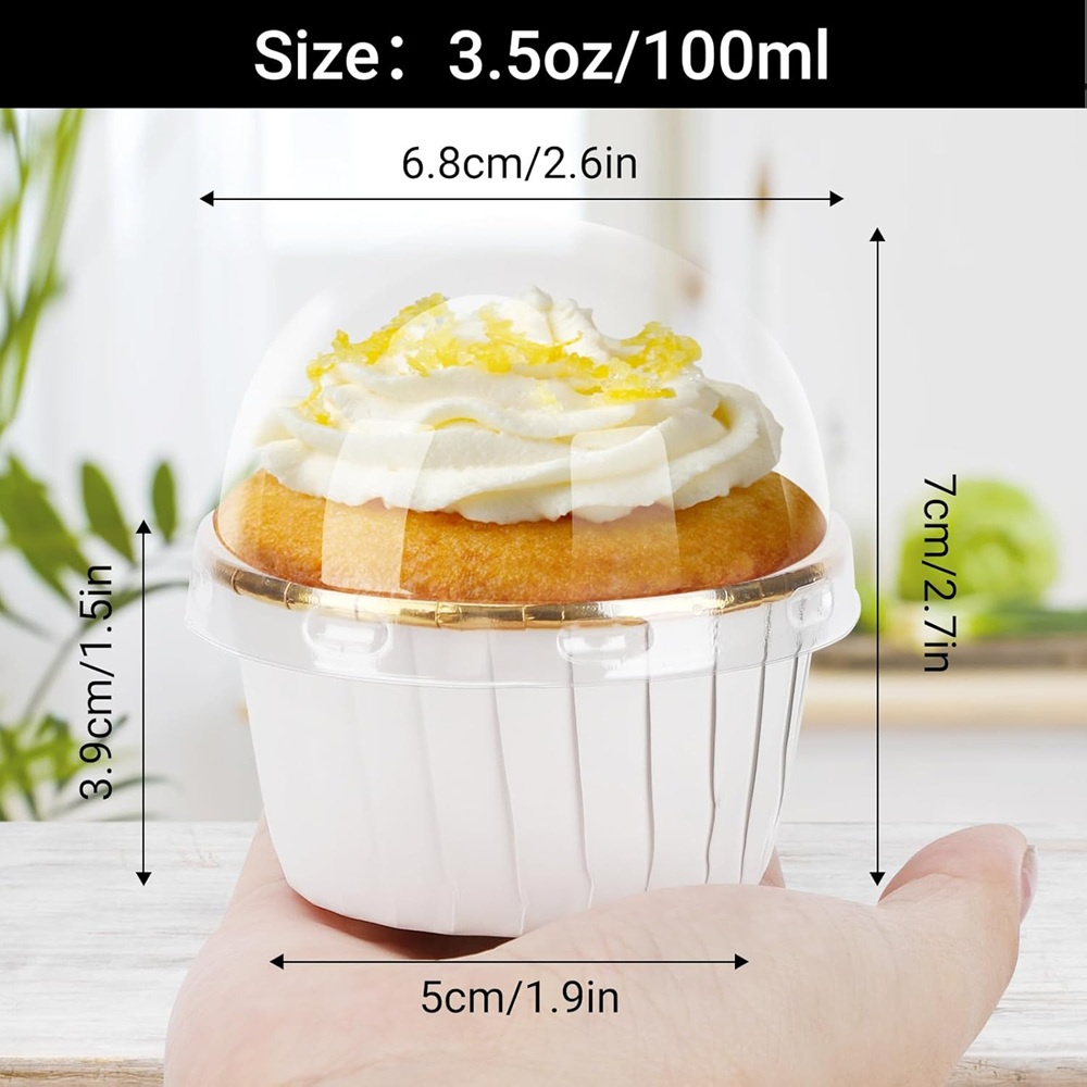 50 pcs Muffins Cup Paper Cupca - огляд і ціна Kitchen Gadgets In