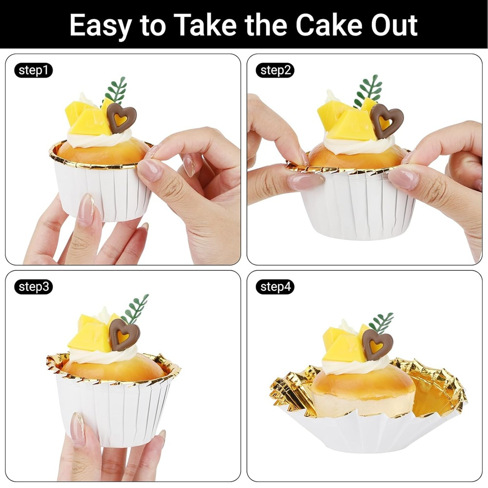 50 pcs Muffins Cup Paper Cupca - огляд і ціна Kitchen Gadgets In