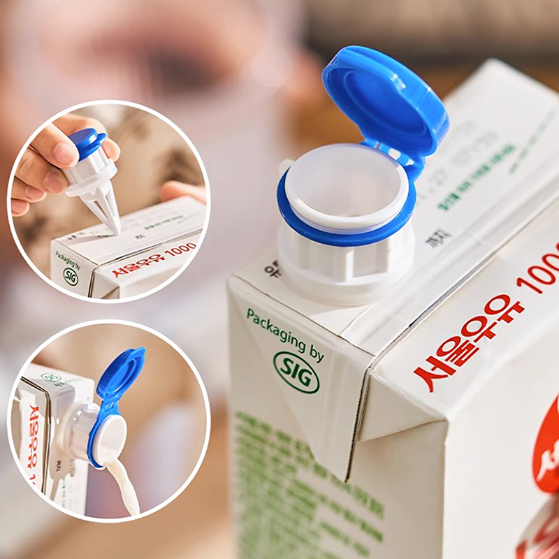 Boxed Milk Sealing Lid Fresh K - огляд і ціна Kitchen Helper Gadgets