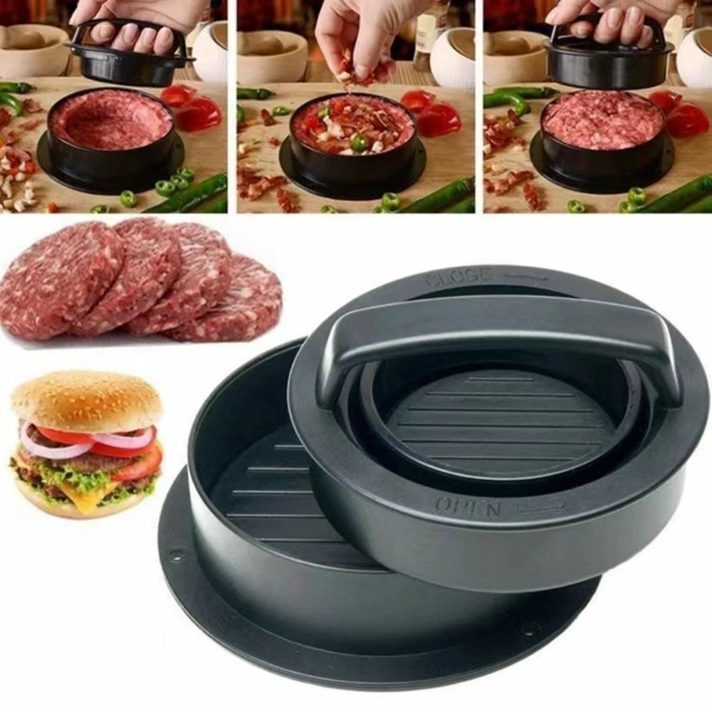 Round Hamburger Burger Press B - огляд і ціна Kitchen Helper Gadgets