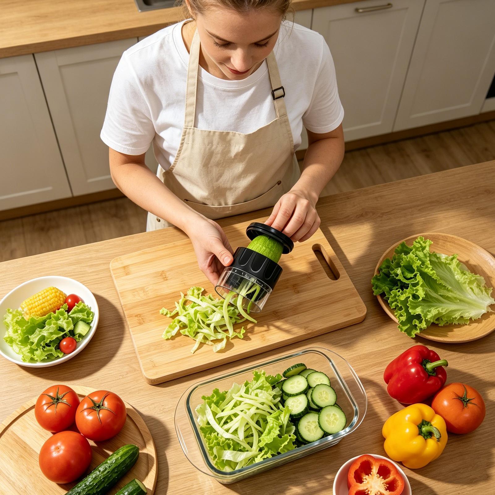 Zucchini Spiralizer Noodle Mak - огляд і ціна Spiralizer Vegetable Noodle