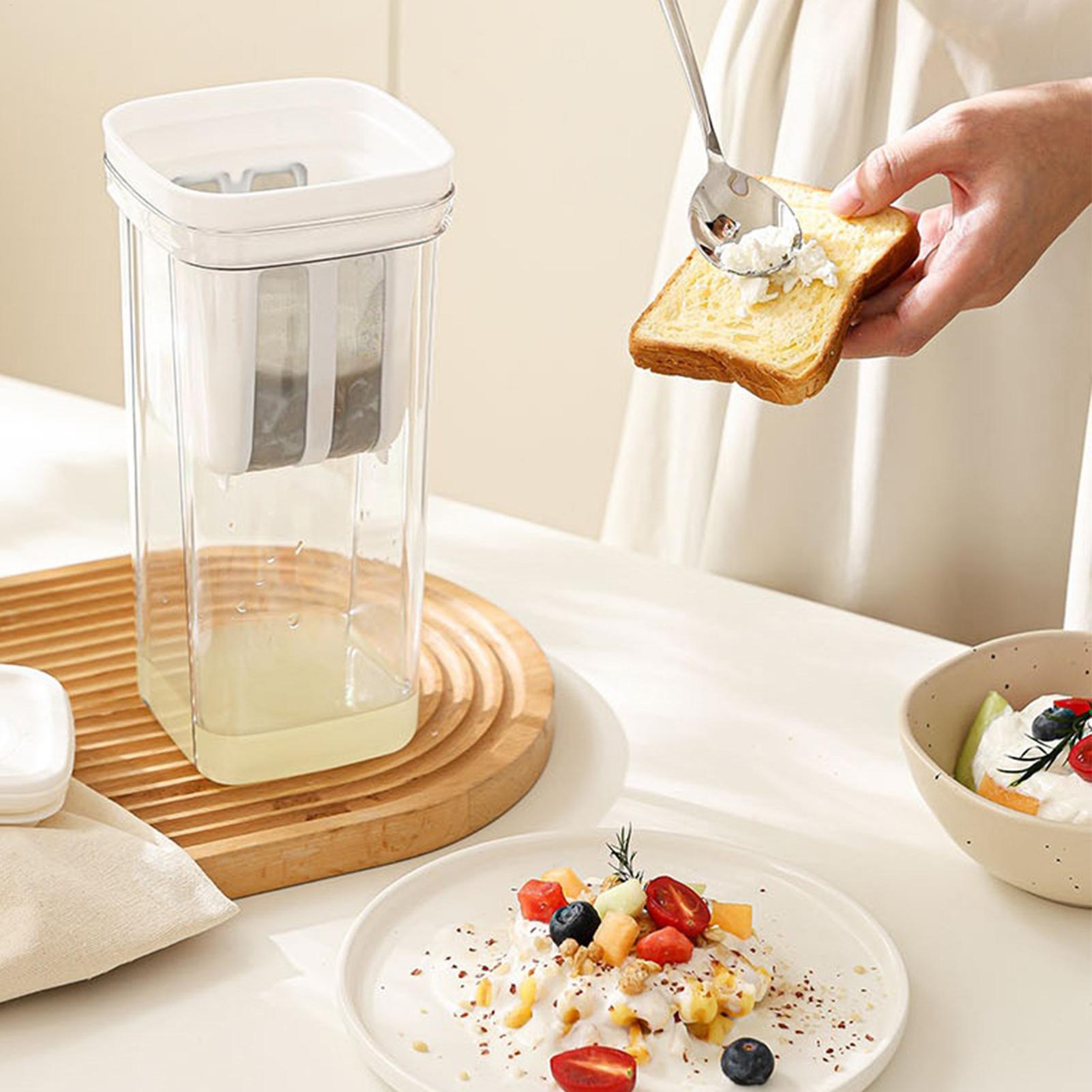 Yogurt Strainer With Lid Food  - огляд і ціна Kitchen Gadgets Rice Filter