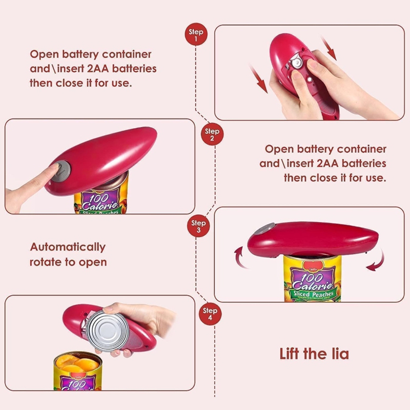 Electric Can Opener -Touch Bat - огляд і ціна Electric Can Opener