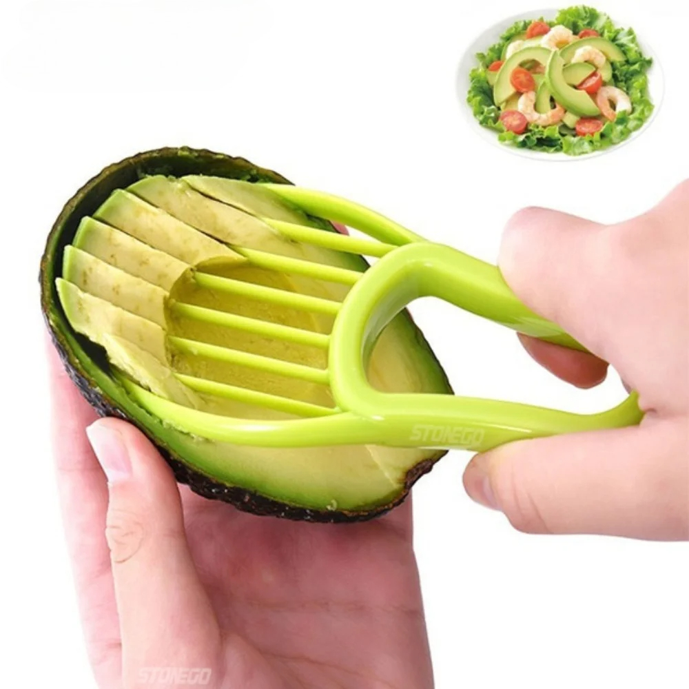 1PC 3 in 1 Green Avocado Slice - огляд і ціна Avocado Slicer Tool