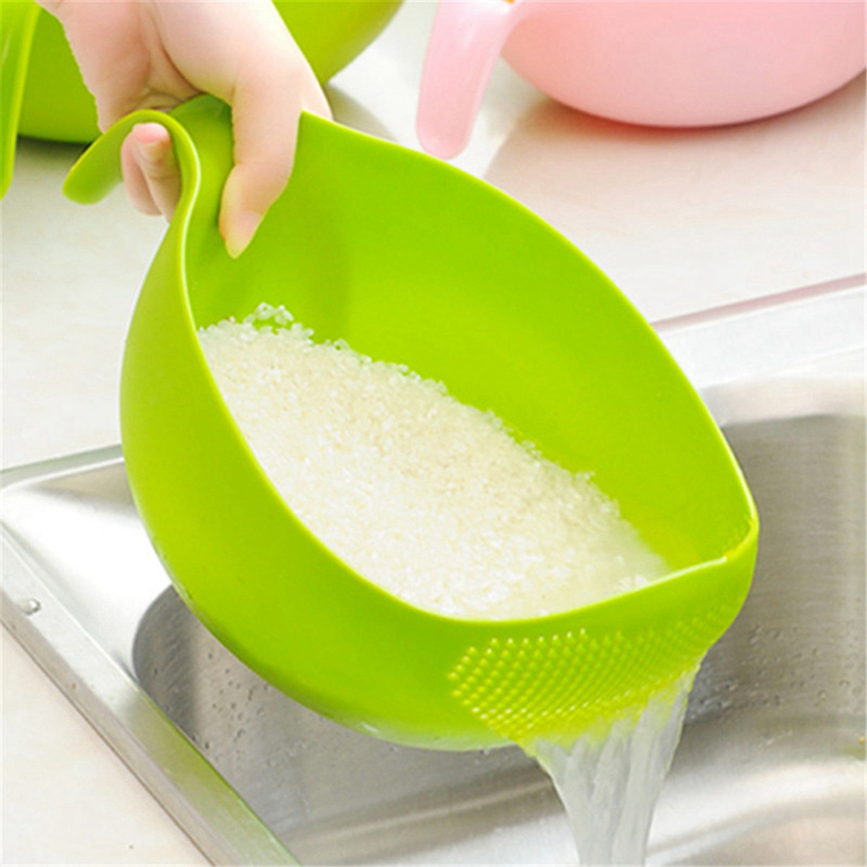 HRBAJ-2X Durable Rice Washing  - огляд і ціна Kitchen Gadgets Rice Filter