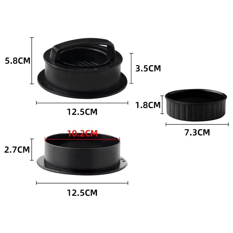 Round Hamburger Burger Press B - огляд і ціна Kitchen Helper Gadgets