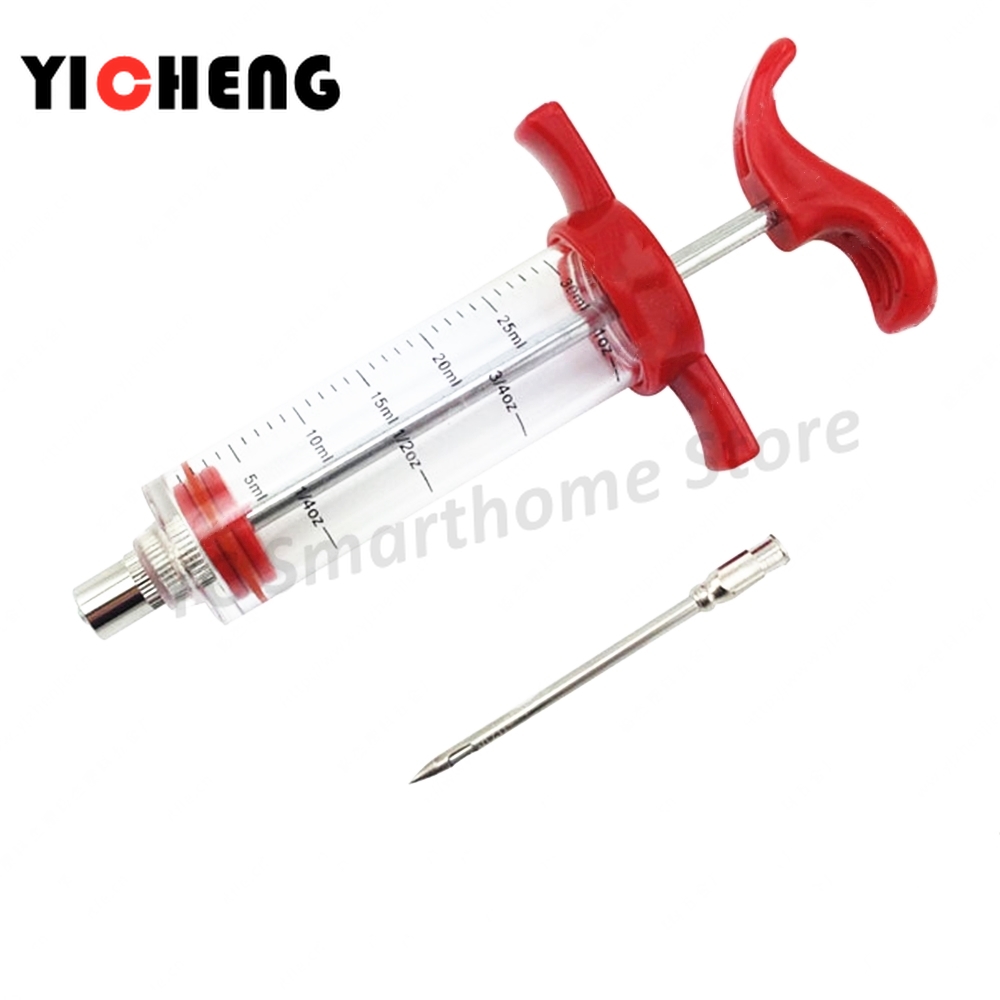 1Pcs Marinade Injector Seasoni - огляд і ціна Kitchen Helper Gadgets