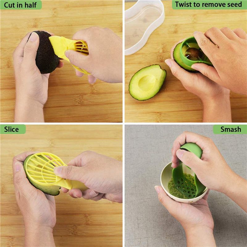 ABMO 2X 5-In-1 Avocado Slicer  - огляд і ціна Avocado Slicer Tool